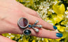 Ground Yourself Jasper Silver Adjustable Ring  on hand