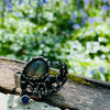 Third Eye Opener Labradorite Silver Adjustable Ring