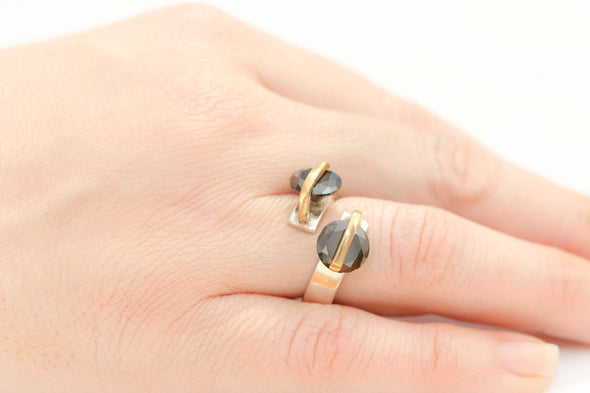 alter-ego-twin-black-crystals-adjustable-silver-ring-1
