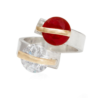 alter-ego-twin-red-white-crystals-adjustable-silver-ring