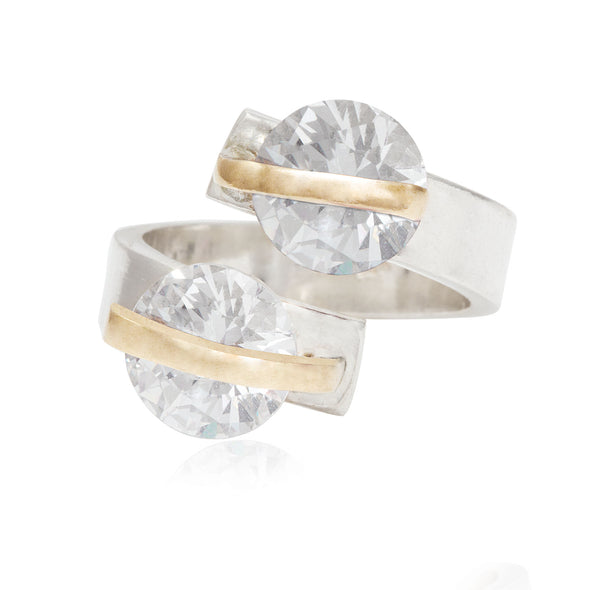 alter-ego-twin-white-crystals-adjustable-silver-ring