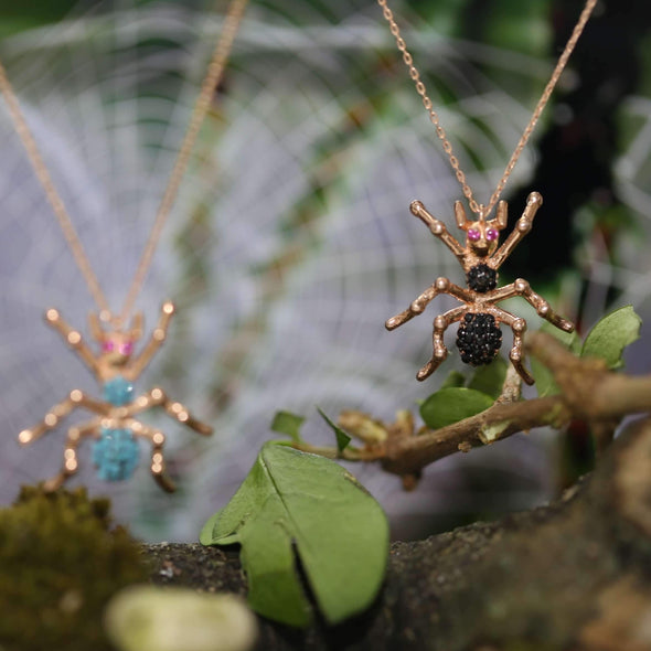 black-widow-spider-rose-gold-plated-silver-necklace-3