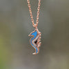 drift-with-me-along-the-shores-of-brighton-rose-gold-plated-blue-sea-horse-silver-necklace-2
