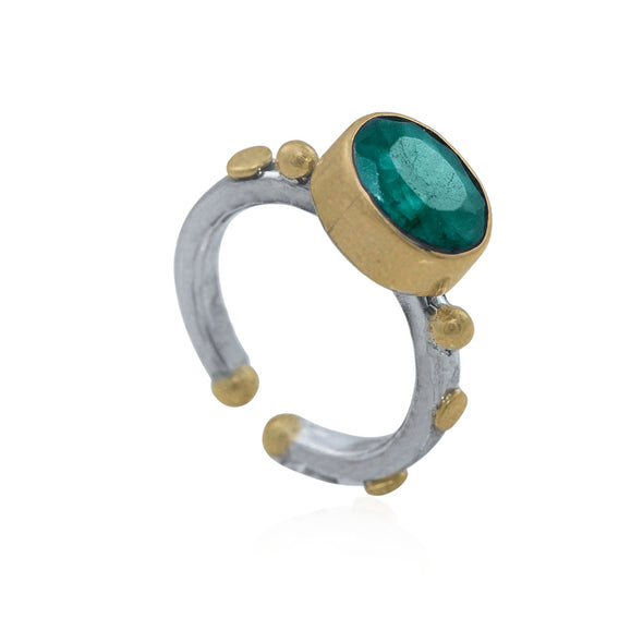 fake-it-oval-cut-emerald-adjustable-silver-ring
