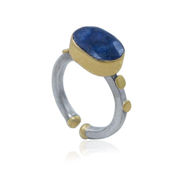 fake-it-oval-cut-lapis-adjustable-silver-ring