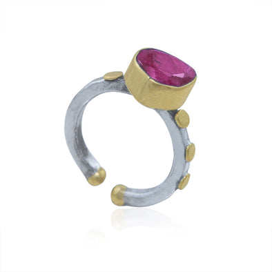 fake-it-pear-cut-ruby-adjustable-adjustable-silver-ring