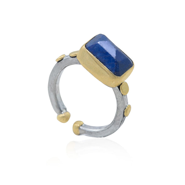 fake-it-rectangular-cut-lapis-adjustable-silver-ring