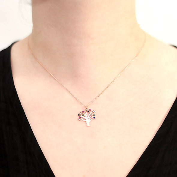 flowering-cherry-tree-rose-gold-plated-silver-necklace-1