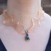 Shape Shifter Titanium Mesh Copper Colour Mouldable Necklace