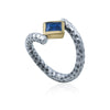 princess-cut-gravity-defyer-floating-blue-stone-twisted-band-silver-ring