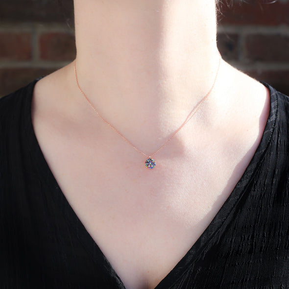 the-full-small-circle-rainbow-rose-gold-plated-silver-necklace-1