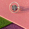United World Rainbow Circle Adjustable Silver Ring-4