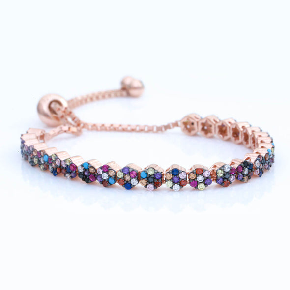 garden-of-rainbow-flowers-rose-gold-plated-silver-bracelet-2